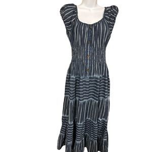 Lapis Large sleeveless long dress NWT